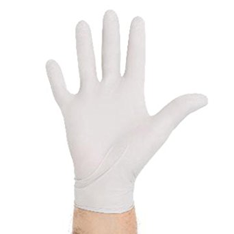 Halyard Health 50705 Sterling Nitrile Exam Glove, Power-Free, Disposable, Extra Small, Sterling Gray/Silver (Case of 2000)