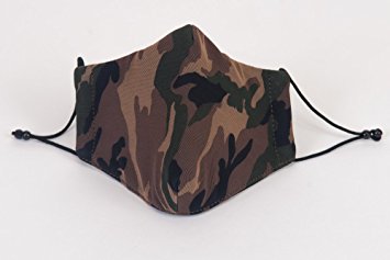 M11 Air Pollution Mask - Military Camouflage - Adult (Available in child and adult & as...