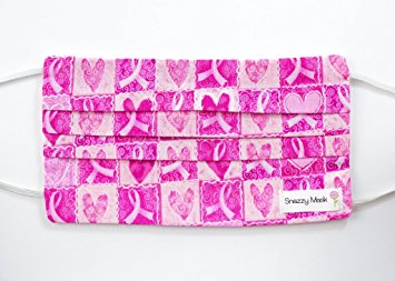 Breast Cancer Face Mask - Surgical Face Mask - Surgical Mask - Face Mask - Masks - Sanitary Mask...