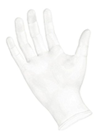 Sempermed EVNP104 Synthetic Examination Glove, Powder-Free, Smooth, Vinyl, Large, Clear (Pack of 1000)