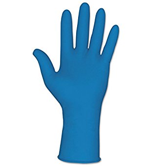 Memphis Glove 5049XL Disposable Latex Gloves, Textured Grip, Powder Free, 11 mil, X-Large, Blue (Pack of 500)