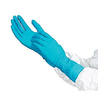 Long Cuff Nitrile Gloves Large