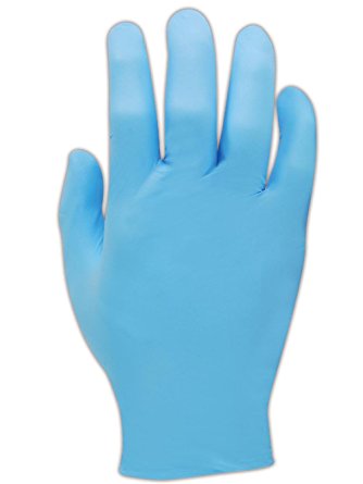 Magid EconoWear T9338 Nitrile Glove, Powder Free, Disposable, 9.5