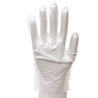 Daxwell Stretch Polyethylene Glove, Extra Large, White (10 Boxes of 100 Gloves)