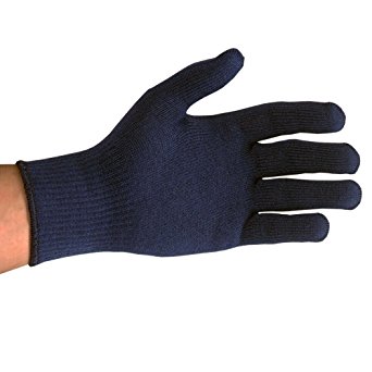 UltraSource Insulating Cold Weather Gloves with Knit Wrist, Blue (Pack of 12)