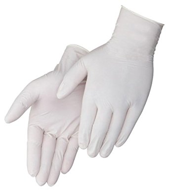 Liberty 2810W Latex Industrial Glove, Powder Free, Disposable, 5 mil Thickness, X-Large (Box of 100)