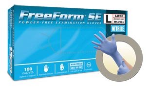 Microflex FFS-700-XL FreeForm SE Powder-Free Examination Glove, 9.6
