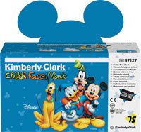 Kimberly Clark Healthcare 32856 Face Mask With Earloop Child Disney 75/Bx