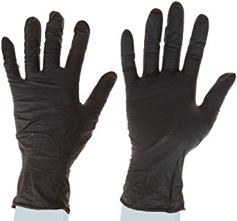 High Five Onyx N641 Series N64 Nitrile Exam Glove, Small (Case of 10)