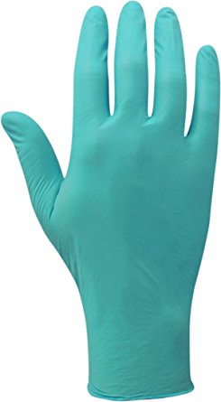 Ansell 92600S Touch N Tuff 92-600 Disposable Powder-Free 5 mil Nitrile Gloves, 10