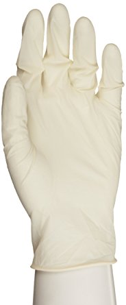 Microflex ComfortGrip Latex Glove, Powder Free, 9.6